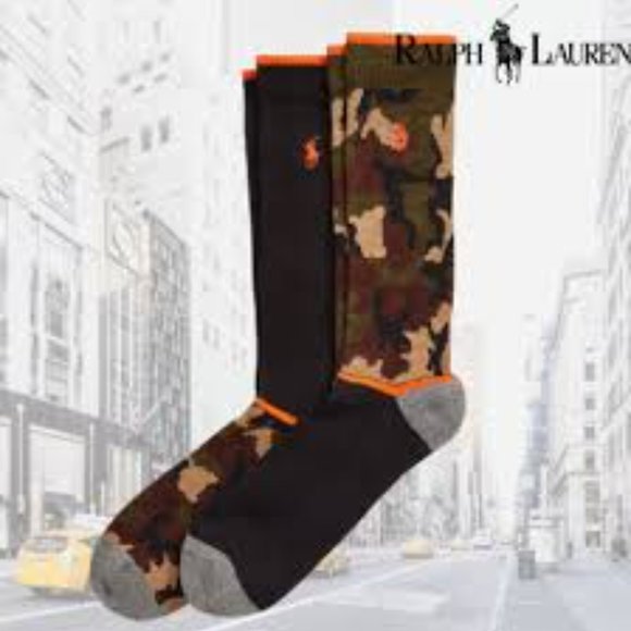 Polo Ralph Lauren 2-pk Camo Socks - Picture 5 of 5